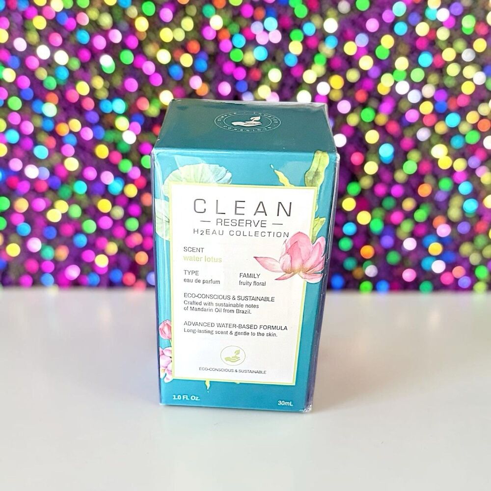Clean Beauty Collective Clean Reserve H2EAU Water Lotus 1 fl oz New In Box